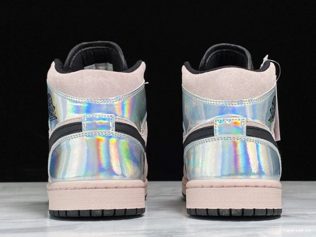 Mid 1 Jordan Dirty BQ6472-602 Powder Iridescent Air (W) 1013